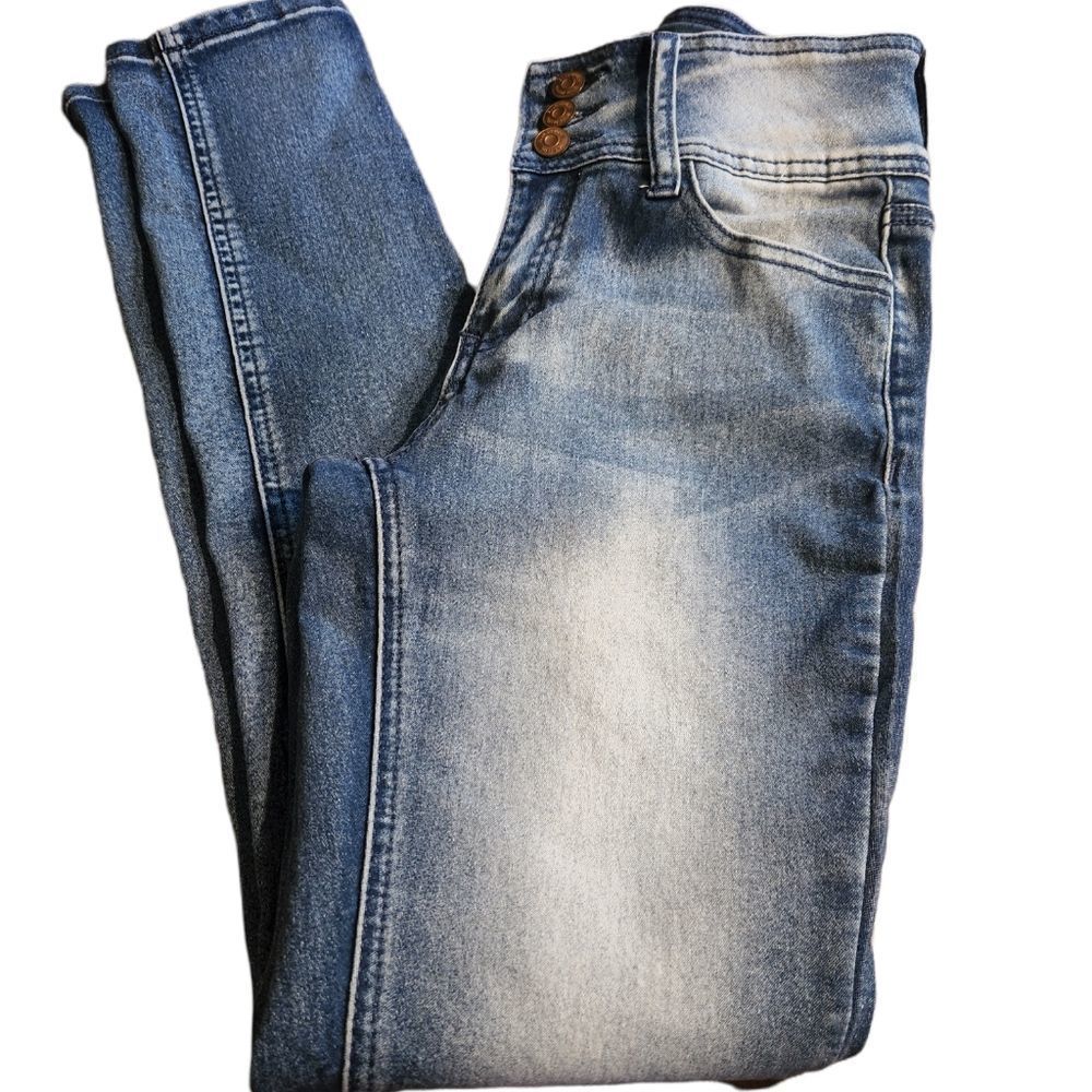 Blue Desire blue faded jeans size 5